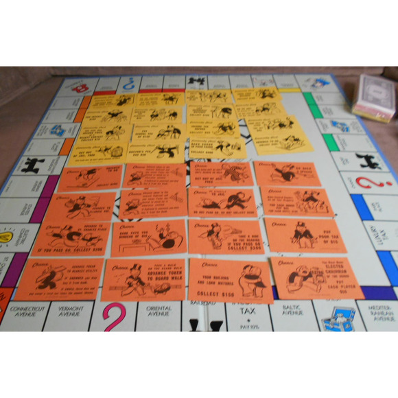 Monopoly Parker Bros no 0009 Boardgame Complete Vintage 1985 - Picture 6 of 11